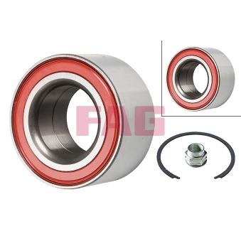 Roulement de roue avant FAG 713 6900 80 pour FIAT CINQUECENTO 0.7 - 31cv