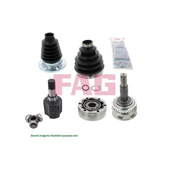 Embout de cardan avant (kit de réparation) FAG 771 0351 30 pour AUDI A8 1.6 - 110cv