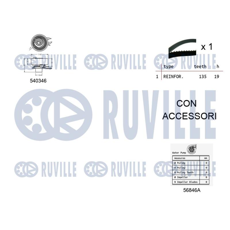 Kit de distribution RUVILLE 5500071 - Visuel 1