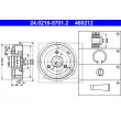 ATE 24.0216-5701.2 - Tambour de frein