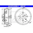 ATE 24.0218-0036.1 - Tambour de frein