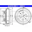 ATE 24.0218-5001.1 - Tambour de frein