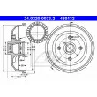 ATE 24.0220-0033.2 - Tambour de frein