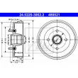 ATE 24.0220-3002.2 - Tambour de frein