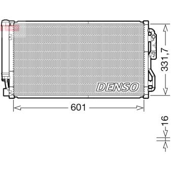 Condenseur, climatisation DENSO OEM 64509335363