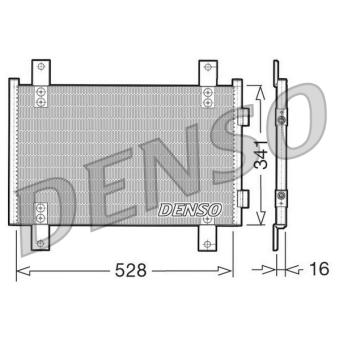 Condenseur, climatisation DENSO OEM 1340166080