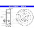 ATE 24.0223-0009.1 - Tambour de frein
