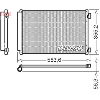 Condenseur, climatisation DENSO OEM 52139794 Condenseur, climatisation DENSO OEM 52139794
