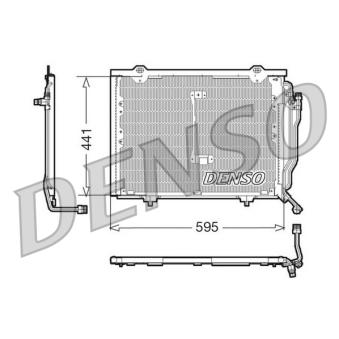 Condenseur, climatisation DENSO DCN17012