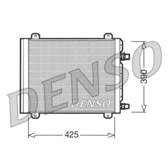 Condenseur, climatisation DENSO OEM 7700428315