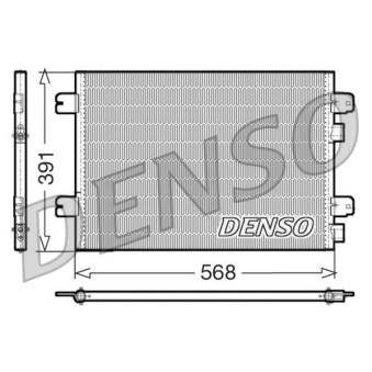 Condenseur, climatisation DENSO OEM 8200182361 Condenseur, climatisation DENSO OEM 8200182361