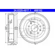 ATE 24.0225-4017.1 - Tambour de frein