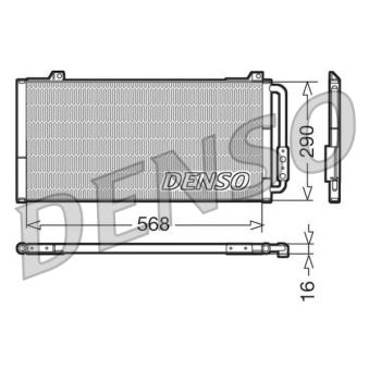 Condenseur, climatisation DENSO DCN24001