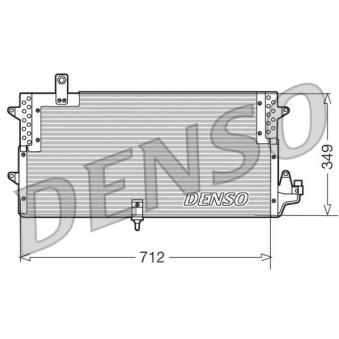 Condenseur, climatisation DENSO DCN32006