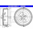 ATE 24.0225-5003.1 - Tambour de frein