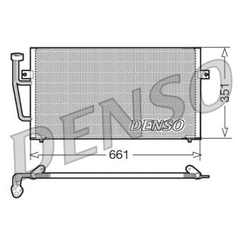 Condenseur, climatisation DENSO DCN33008