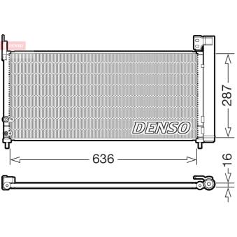 Condenseur, climatisation DENSO OEM 8845002430 Condenseur, climatisation DENSO OEM 8845002430