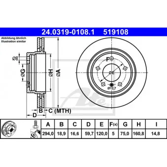 Jeu de 2 disques de frein arrière SPEEDMAX 5201-01-0832PTUOTUV