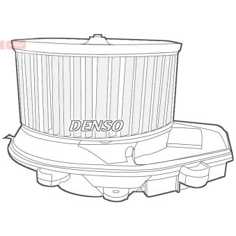 Pulseur d'air habitacle DENSO DEA02002