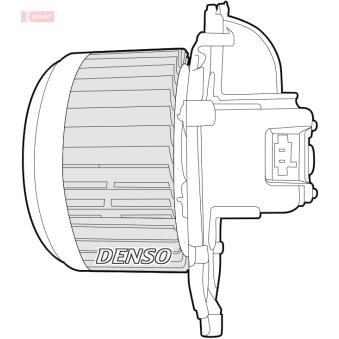 Pulseur d'air habitacle DENSO DEA07018 pour PEUGEOT PARTNER 1.6 - 98cv