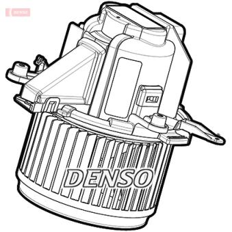 Pulseur d'air habitacle DENSO OEM 1609690180