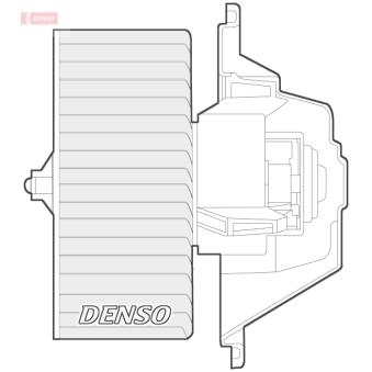 Pulseur d'air habitacle DENSO DEA09004