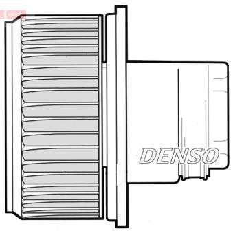 Pulseur d'air habitacle DENSO DEA09023 pour FORD TRANSIT CONNECT 2.0 - 110cv
