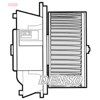 Pulseur d'air habitacle DENSO DEA09043 pour FIAT PUNTO 1.9 DS 60 - 60cv