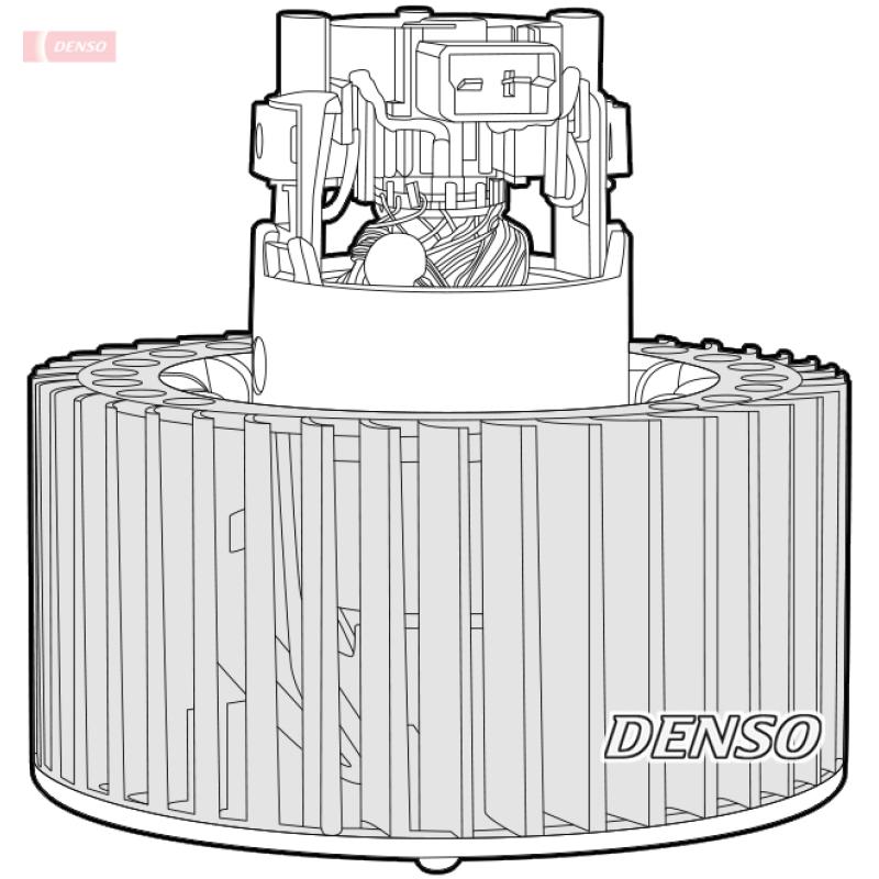 Pulseur d'air habitacle DENSO DEA09049 - Visuel 2