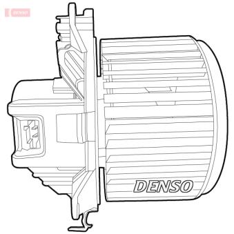 Pulseur d'air habitacle DENSO DEA09070 pour JAGUAR XF 1.6 D Multijet - 105cv