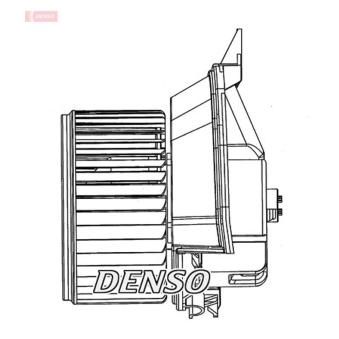 Pulseur d'air habitacle DENSO DEA09200 pour OPEL CORSA 1.2 - 86cv