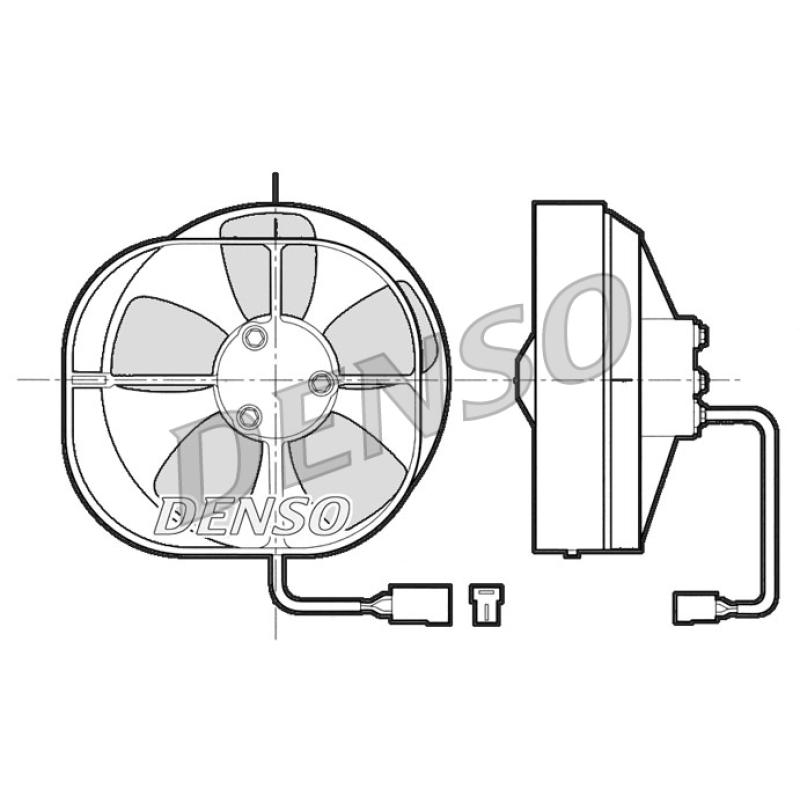 Pulseur d'air habitacle DENSO DEA09204 - Visuel 1