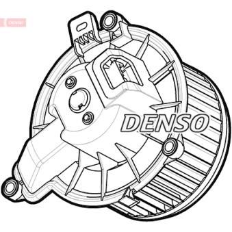 Pulseur d'air habitacle DENSO [DEA12007]