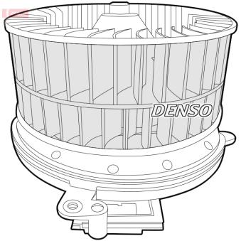 Pulseur d'air habitacle DENSO [DEA17008]