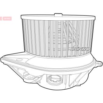 Pulseur d'air habitacle DENSO DEA21011