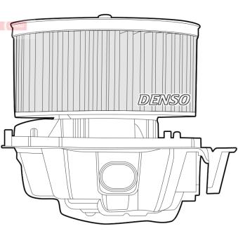 Pulseur d'air habitacle DENSO OEM 7701060015