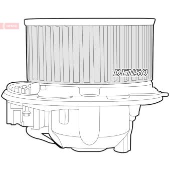Pulseur d'air habitacle DENSO OEM 3C0907521F Pulseur d'air habitacle DENSO OEM 3C0907521F