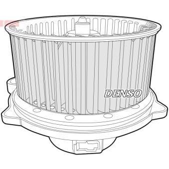 Pulseur d'air habitacle DENSO DEA41011