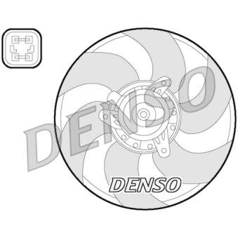 Ventilateur, refroidissement du moteur DENSO OEM 125470