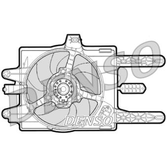 Ventilateur, refroidissement du moteur DENSO [DER09030]
