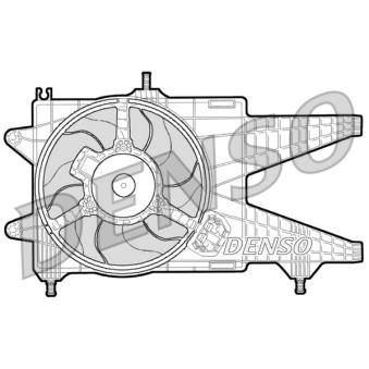 Ventilateur, refroidissement du moteur DENSO OEM 46524621