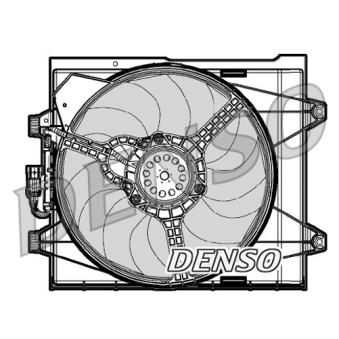Ventilateur, refroidissement du moteur DENSO [DER09046]