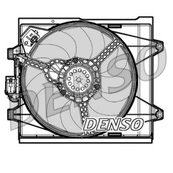 Ventilateur, refroidissement du moteur DENSO OEM 52057332 Ventilateur, refroidissement du moteur DENSO OEM 52057332