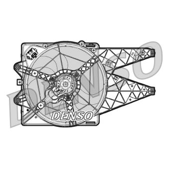 Ventilateur, refroidissement du moteur DENSO [DER09065]