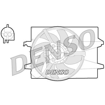 Ventilateur, refroidissement du moteur DENSO OEM 1319971