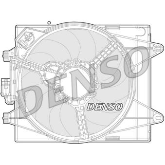 Ventilateur, refroidissement du moteur DENSO [DER13005]