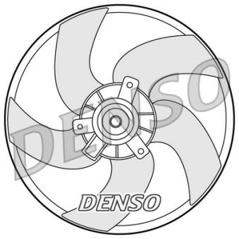 Ventilateur, refroidissement du moteur DENSO OEM 125479