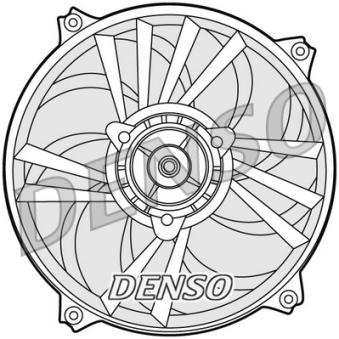 Ventilateur, refroidissement du moteur DENSO DER21013
