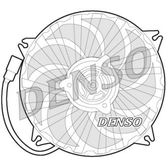 Ventilateur, refroidissement du moteur DENSO OEM 1250F4