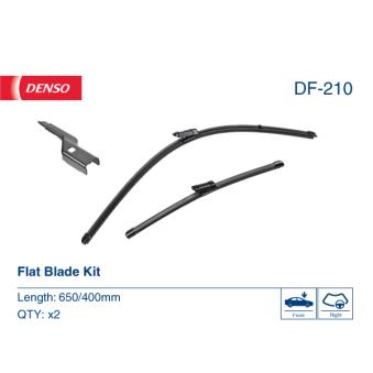Kit balais d'essuie-glace DENSO DF-210